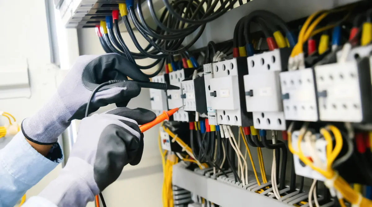 Tam elektrik panosu kilitleme uygulaması ve panel barı