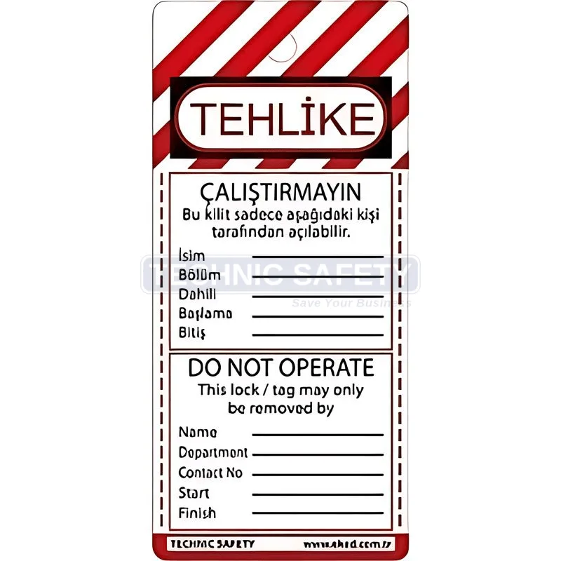 Türkçe İngilizce Etiket