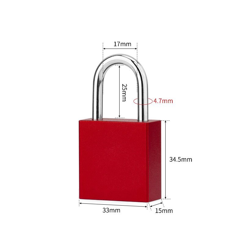 Alüminyüm Asma Kilit - Ölçüler