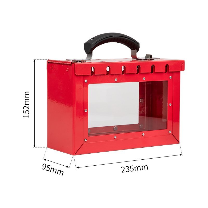 Taşınabilir Grup Kilitleme Kutusu - Ölçüler