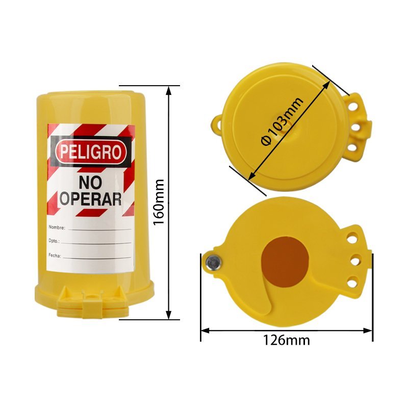 Silindir Tank Kilidi - Ölçüler