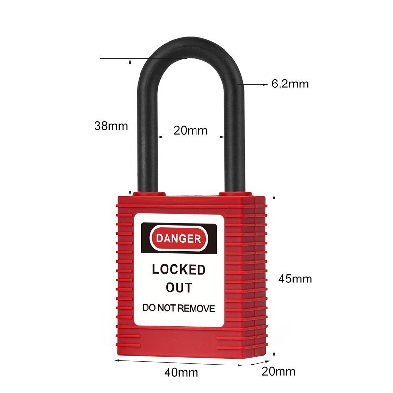 Toz Geçirmez Güvenlik Asma Kilit - Ölçüler